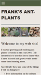Mobile Screenshot of franksantplants.com